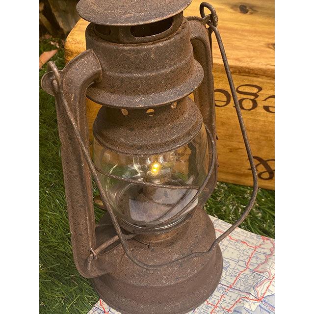 ヴィンテージLEDランタン　ラスティ ■ アメリカン雑貨 アメリカ雑貨 爆買 |  | 05