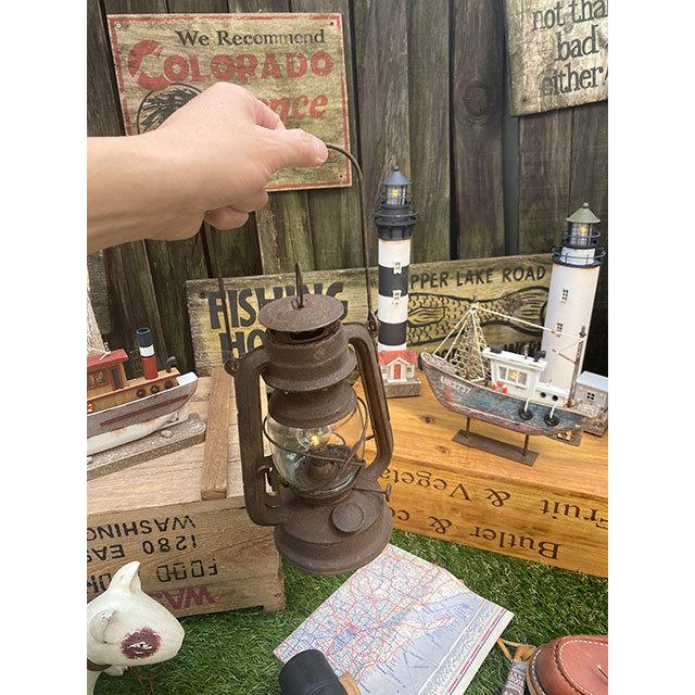 ヴィンテージLEDランタン　ラスティ ■ アメリカン雑貨 アメリカ雑貨 爆買 |  | 06