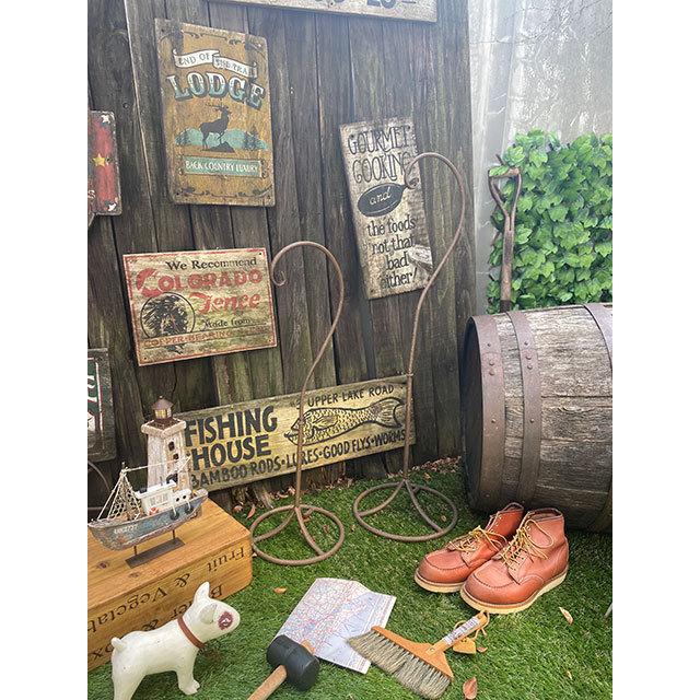 アンティーク　ハンギングスタンド　（大小2個セット）　※ランタンは別売　■　アメリカン雑貨　アメリカ雑貨 |  | 05