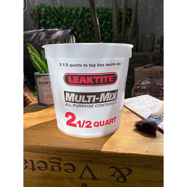 米国リークタイト社　マルチミックスカップ　アメリカのペンキバケツ　Mサイズ　（2.5クォート/2370ml/2.37L） |  | 02