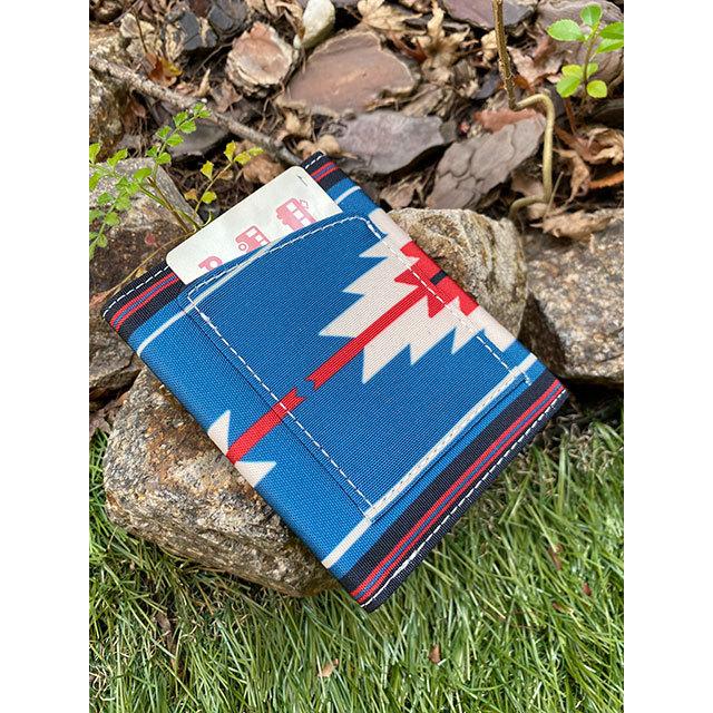 ネイティブパターン　ウォレット　（ブルー）　■　アメリカン雑貨　アメリカ雑貨 |  | 02