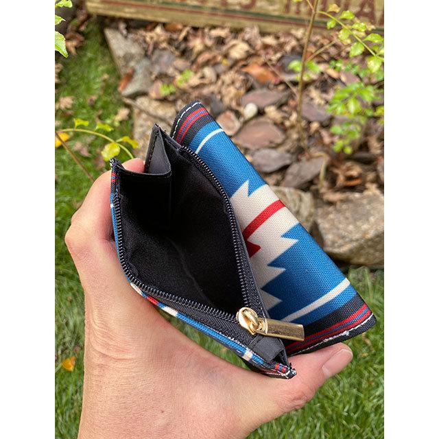 ネイティブパターン　ウォレット　（ブルー）　■　アメリカン雑貨　アメリカ雑貨 |  | 03