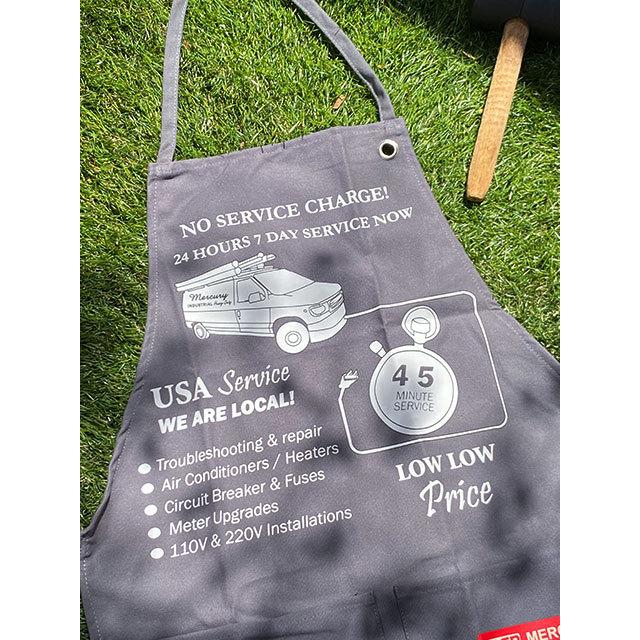 MERCURY（マーキュリー） ヴィンテージエプロン （グレー