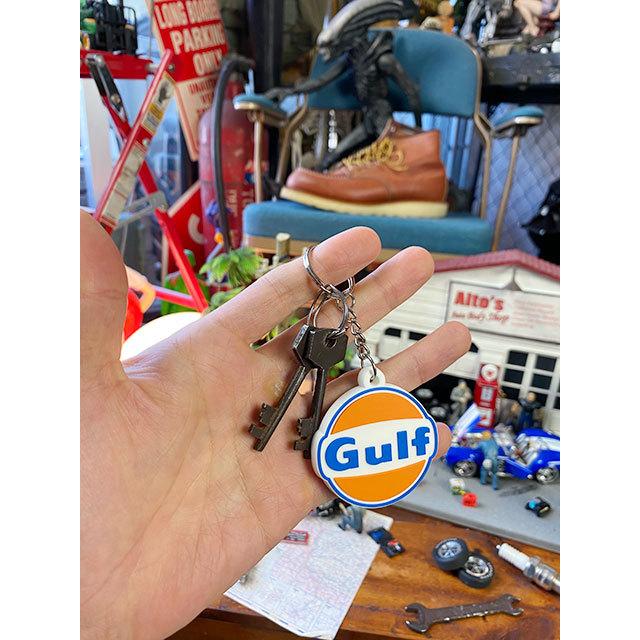 ガルフ　ラバーキーホルダー　（ロゴ）　■　アメリカン雑貨　アメリカ雑貨 |  | 03