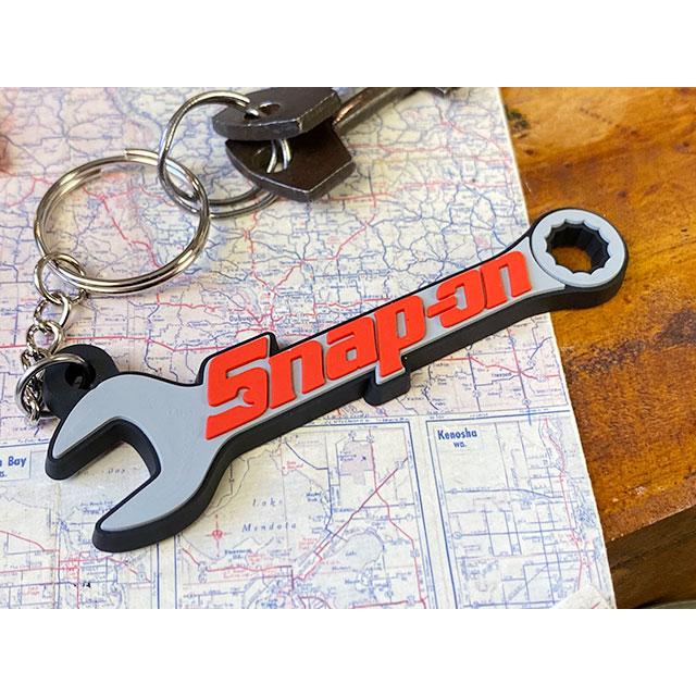スナップオン　ラバーキーホルダー　（スパナロゴ）　■　アメリカン雑貨　アメリカ雑貨 |  | 01