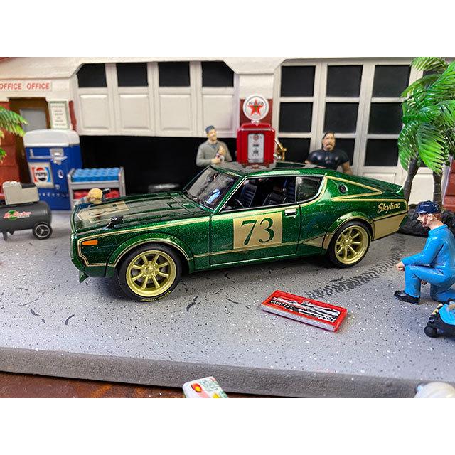 マイスト 1:24 1973年式　スカイライン 2000GT-R仕様　ケンメリ rayray_43093322006