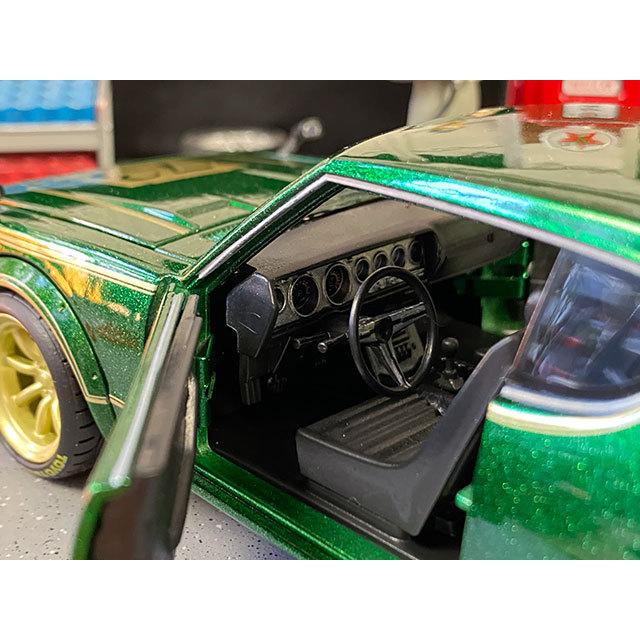 ケンメリスカイライン  １／３０スケール ミニチュアモデル ダイキャスト製 マイスト 1973年ニッサン スカイラインGT-R ケンメリ （KPGC110