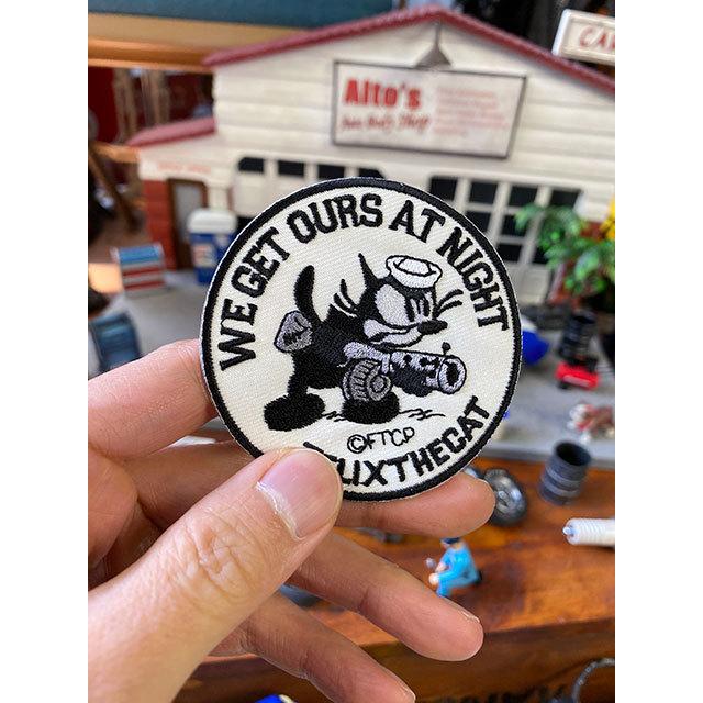 フィリックス　カスタムアートワッペン　（マシンガン）　■　アメリカン雑貨　アメリカ雑貨 |  | 02