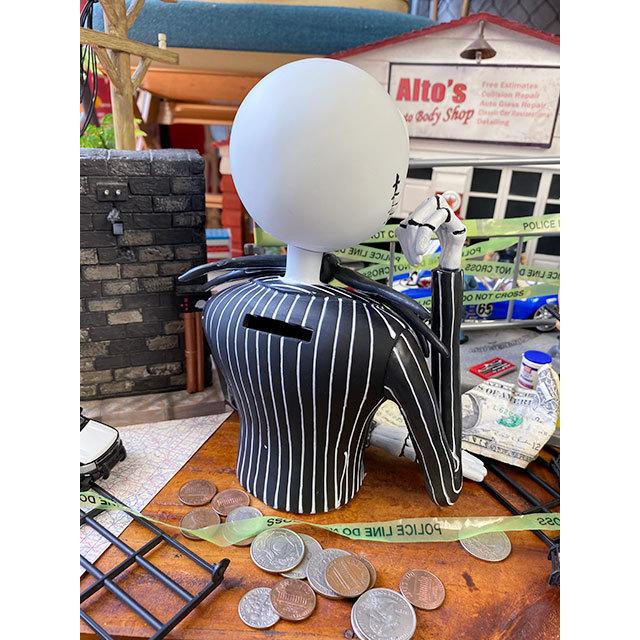 映画　ナイトメア・ビフォア・クリスマス　ジャック・スケリントン　バストバンク ■ パーティー 飾り アメリカ雑貨 貯金箱 |  | 04