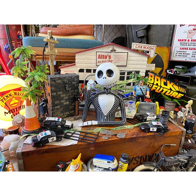 映画　ナイトメア・ビフォア・クリスマス　ジャック・スケリントン　バストバンク ■ パーティー 飾り アメリカ雑貨 貯金箱 |  | 06