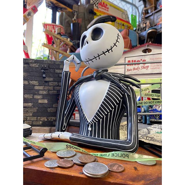 映画　ナイトメア・ビフォア・クリスマス　ジャック・スケリントン　バストバンク ■ パーティー 飾り アメリカ雑貨 貯金箱 |  | 08