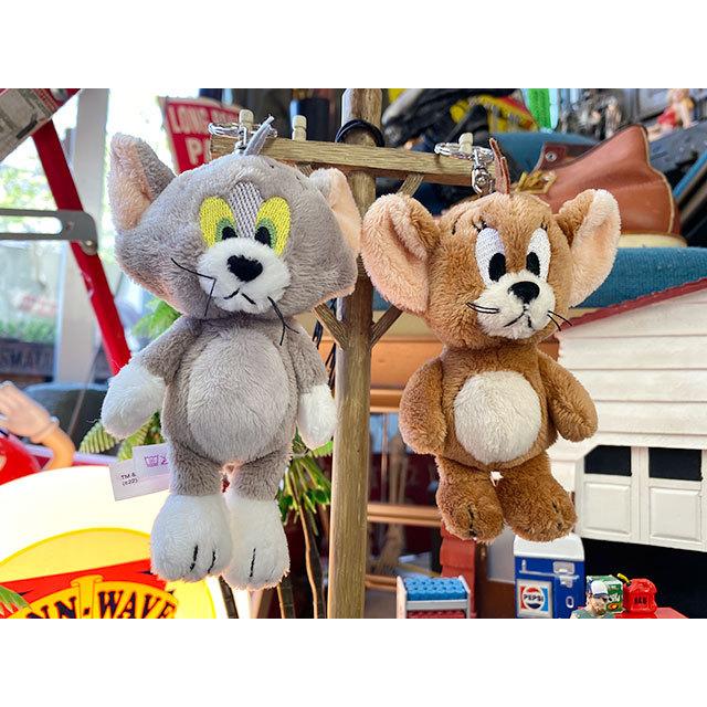 トムとジェリー ぬいぐるみキーホルダー （2体セット） □ アメリカン