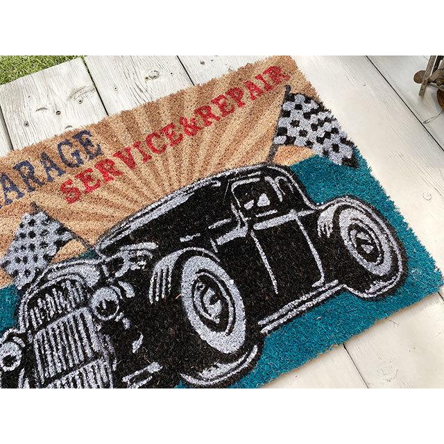 ルート66　ココマット　（ホットロッド）　■　アメリカン雑貨　アメリカ雑貨 爆買 |  | 02