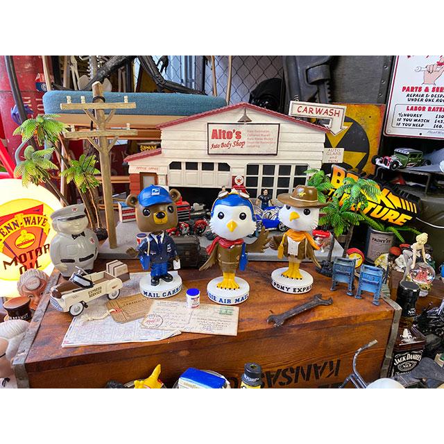 USPS　コレクティブ　ボブルヘッド　リミテッドディション　1775体限定モデル　（3体セット）　■　アメリカン雑貨 爆買 |  | 06