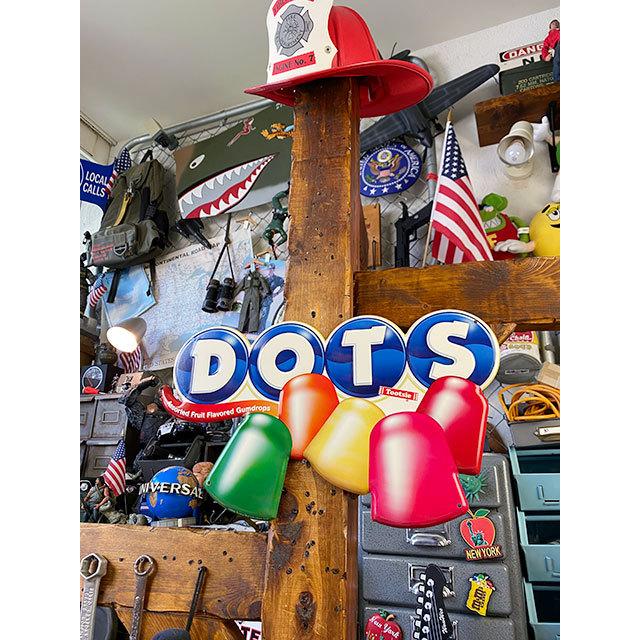 ドッツ　キャンディ　エンボスティンサイン　（立体ロゴ）　■　アメリカン雑貨　アメリカ雑貨 爆買 |  | 06