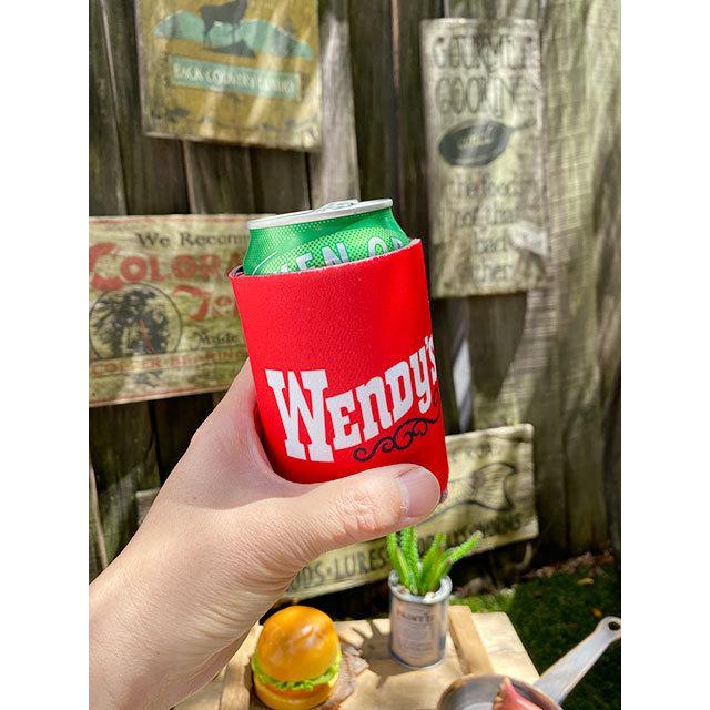 ウェンディーズ　クージー　缶クーラー　（レッド)　■　アメリカン雑貨　アメリカ雑貨 爆買 |  | 02