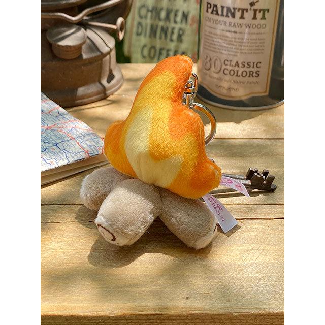 焚き火 ぬいぐるみキーホルダー ボンファイアー 8cm