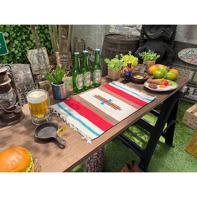 ネイティブパターン　ランチョンマット　プレイスマット　（オフホワイト）　■　アメリカン雑貨　アメリカ雑貨 |  | 05