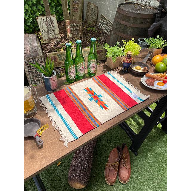 ネイティブパターン　ランチョンマット　プレイスマット　（オフホワイト）　■　アメリカン雑貨　アメリカ雑貨 |  | 06