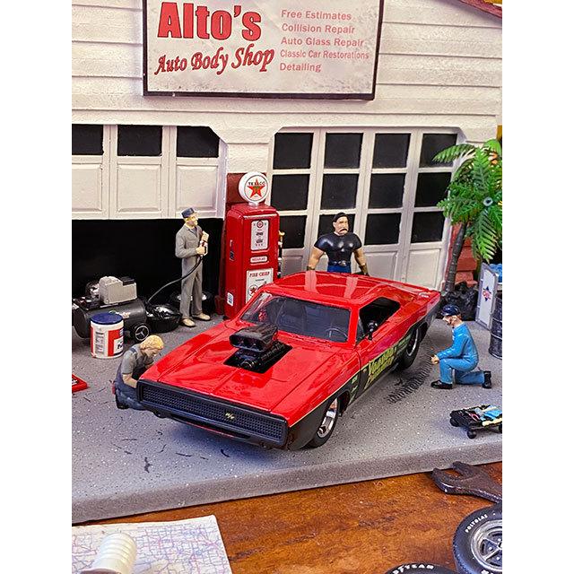 Jada 1970年 ダッジ チャージャーR/T ダイキャストミニカー 1/24