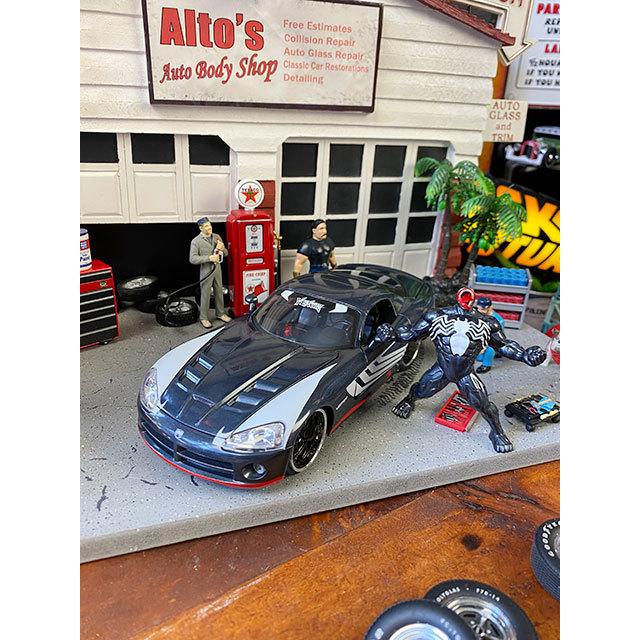 Jada マーベル スパイダーマン ヴェノム 2008年ダッジ ヴァイパー ダイ