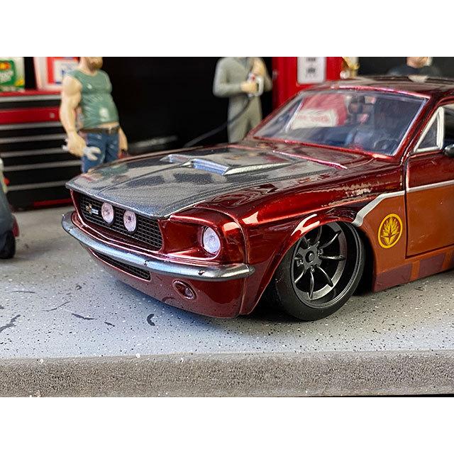 Jada　マーベル　ガーディアンズ・オブ・ギャラクシー　1967年シェルビー　GT-500　ミニカー　1/24　（スターロード付き） |  | 03