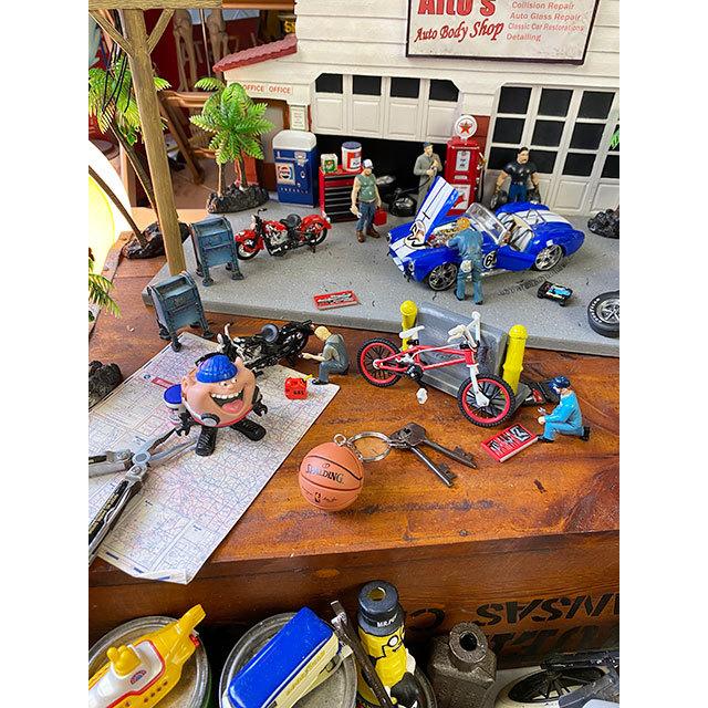 NBA公式ボール　スポルディング　バスケットボール　キーホルダー ■ アメリカン雑貨 アメリカ雑貨 |  | 03