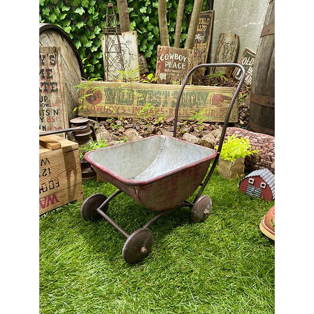 ヴィンテージ　スチールカート　フラワーワゴン ■ アメリカン雑貨 アメリカ雑貨 |  | 02