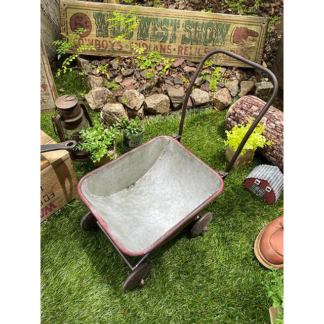 ヴィンテージ　スチールカート　フラワーワゴン ■ アメリカン雑貨 アメリカ雑貨 |  | 03