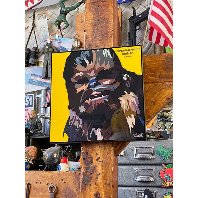 映画　スターウォーズ　ポップアートフレーム　（チューバッカ/TYPE2）　■ アメリカン雑貨 アメリカ雑貨　 |  | 06