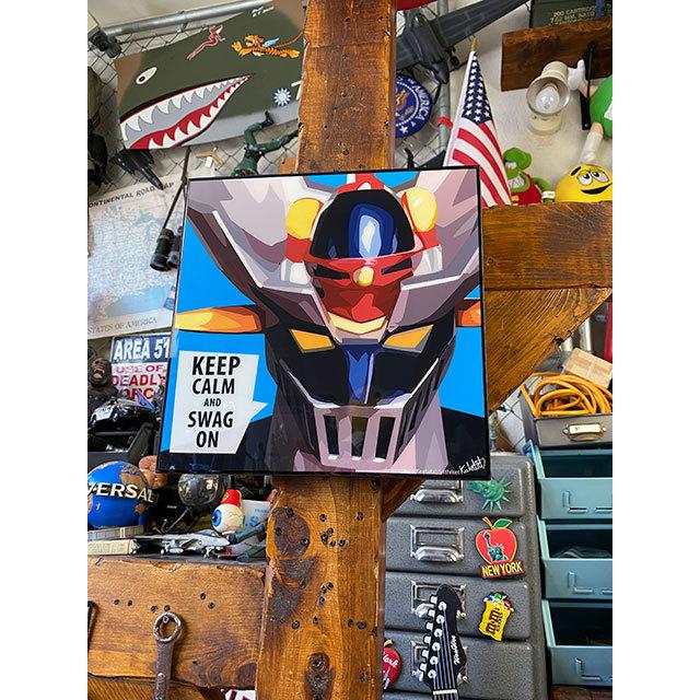 マジンガーZ ポップアートフレーム □ アメリカン雑貨 アメリカ雑貨