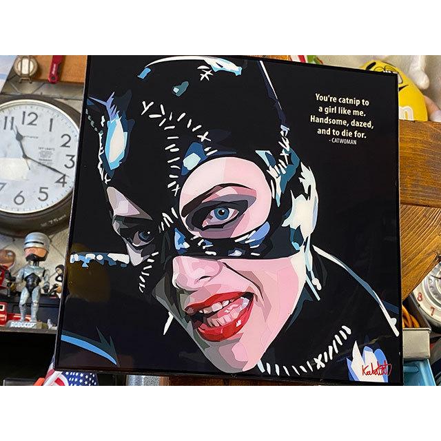 キャットウーマン ポップアートフレーム （ミシェル・ファイファー