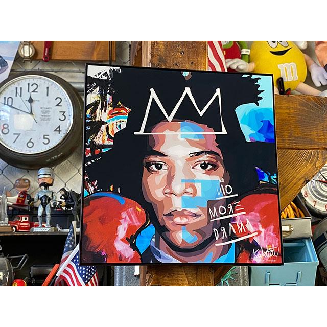 ジャン ミシェル バスキアのポップアートフレーム クラウンボクサー アメリカン雑貨 アメリカ雑貨 アメリカ雑貨通販キャンディタワー 通販 Yahoo ショッピング