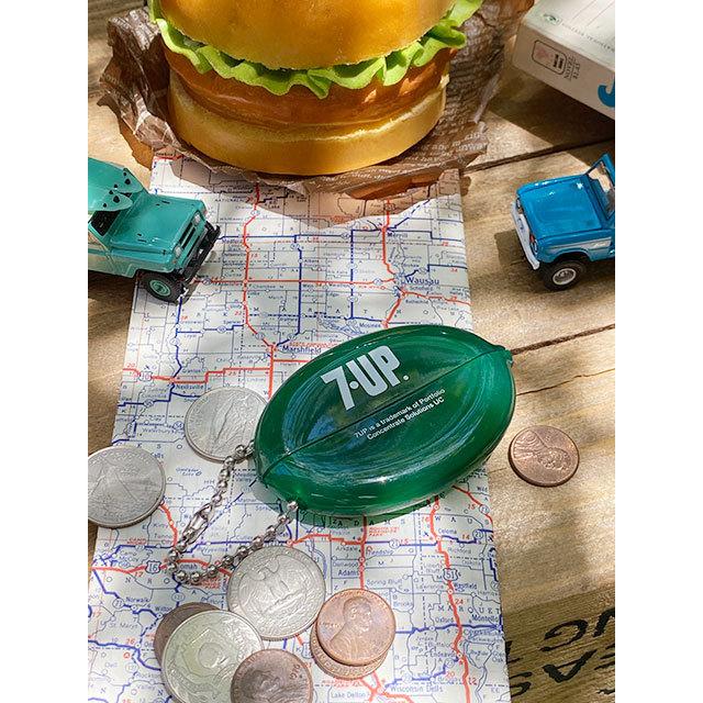 7UP　ラバーコインケース　（ロゴ/グリーン）　■　アメリカン雑貨　アメリカ雑貨 |  | 02