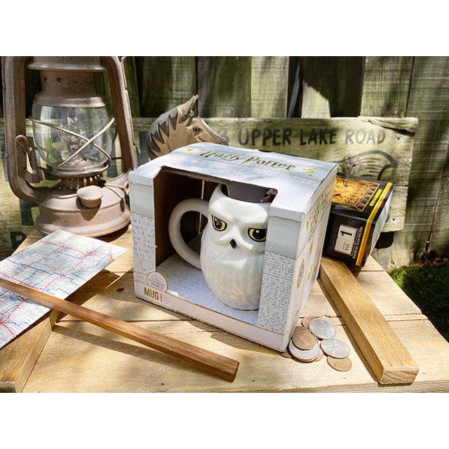 映画 ハリーポッター ふくろう ヘドウィグ 3Dマグカップ □ アメリカン