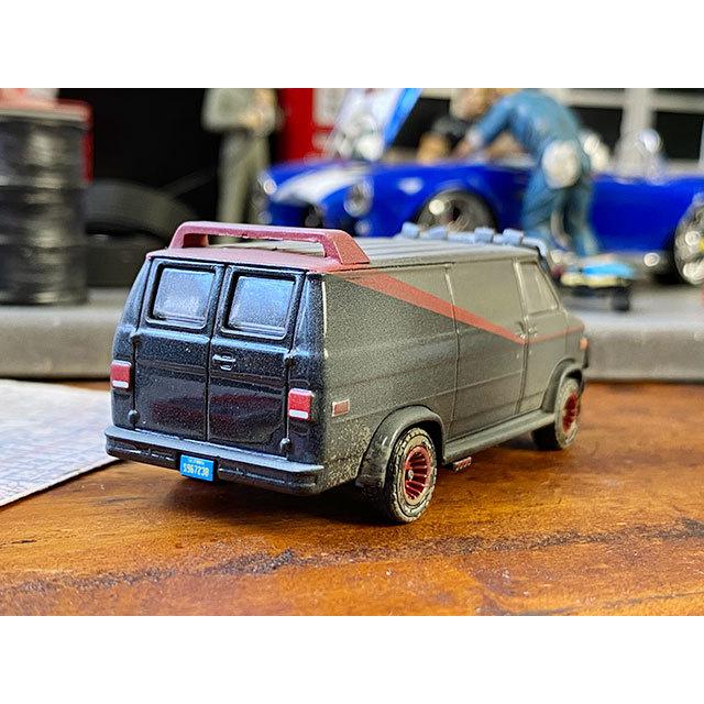 1/43 特攻野郎Aチーム GMC Classic VAN (ブラック×グレー) 1/43 特攻野郎Aチーム GMC Classic VAN (ブラック×グレー