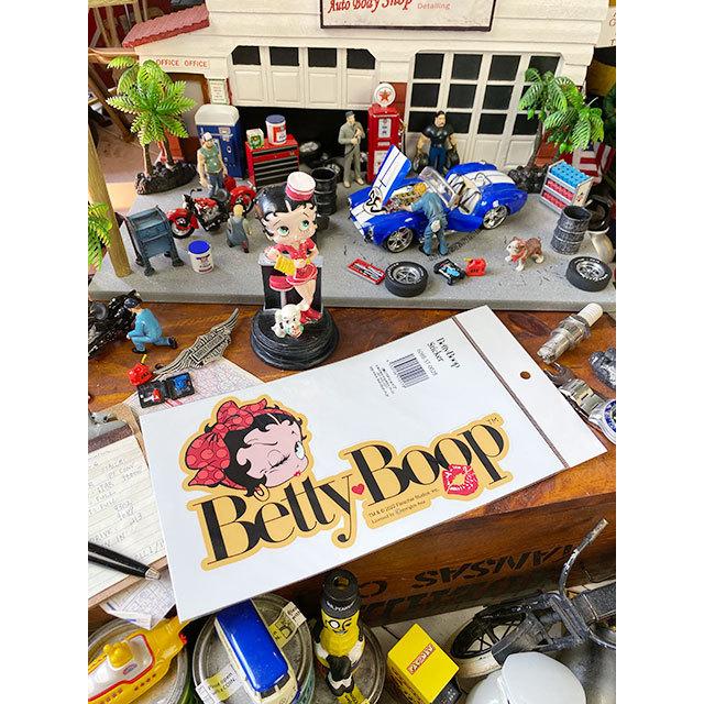 ベティ・ブープ　ラージサイズ・ダイカットステッカー　（デザインB）　■　アメリカン雑貨　アメリカ雑貨 |  | 03