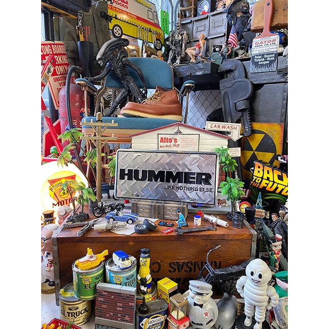 ハマー　ライセンスプレート　（鉄板模様）　■　アメリカン雑貨　アメリカ雑貨 |  | 02