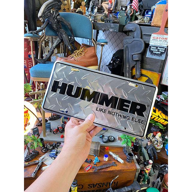 ハマー　ライセンスプレート　（鉄板模様）　■　アメリカン雑貨　アメリカ雑貨 |  | 03