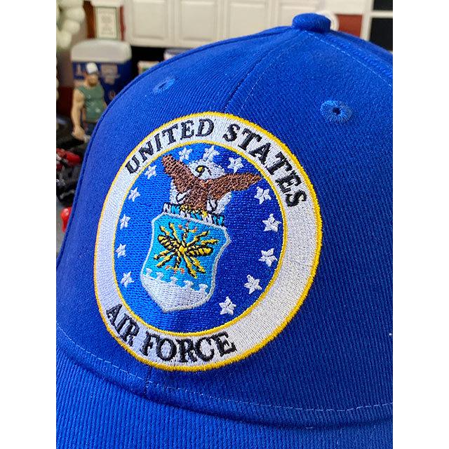 ミリタリーキャップ　（U.S.エアフォース/ラウンドロゴ）　■　アメリカン雑貨　アメリカ雑貨 |  | 01