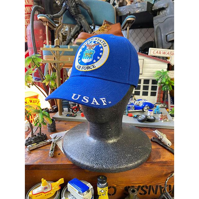 ミリタリーキャップ　（U.S.エアフォース/ラウンドロゴ）　■　アメリカン雑貨　アメリカ雑貨 |  | 05