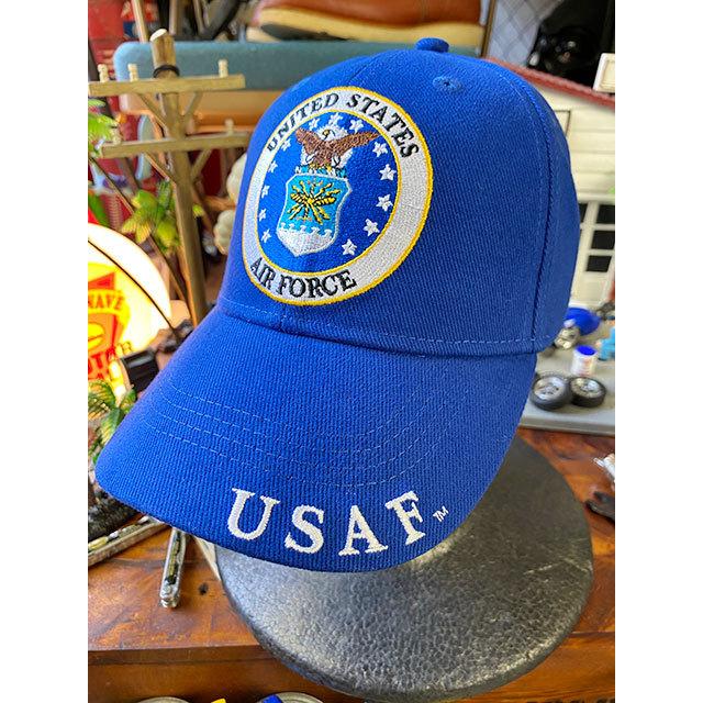 ミリタリーキャップ　（U.S.エアフォース/ラウンドロゴ）　■　アメリカン雑貨　アメリカ雑貨 |  | 06
