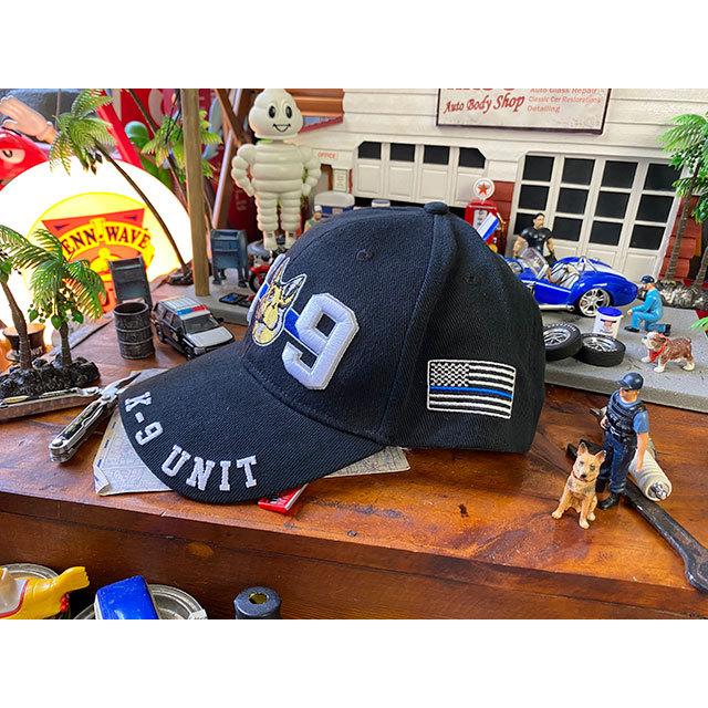 ミリタリーキャップ　（K-9）　麻薬捜査犬　■　アメリカン雑貨　アメリカ雑貨 |  | 04