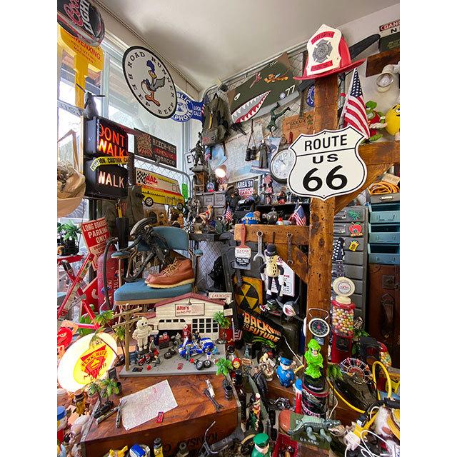 ルート66　ロードサイン型ブリキ看板　（U.S.ROUTE66）　■　アメリカン雑貨　アメリカ雑貨 |  | 03