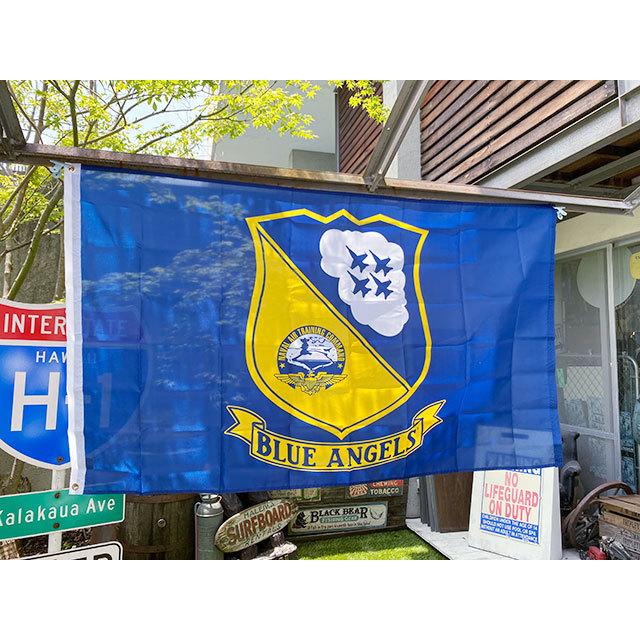 U.S.ネイビー　ブルーエンジェルス　ミリタリーフラッグ ■ アメリカン雑貨 アメリカ雑貨 | 