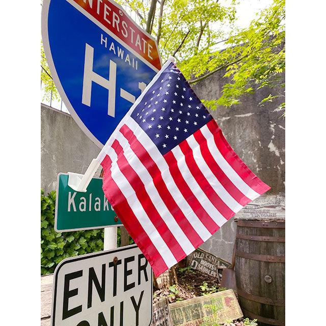 星条旗　カーフラッグ　40cm×31cm ■ アメリカン雑貨 アメリカ雑貨 | 