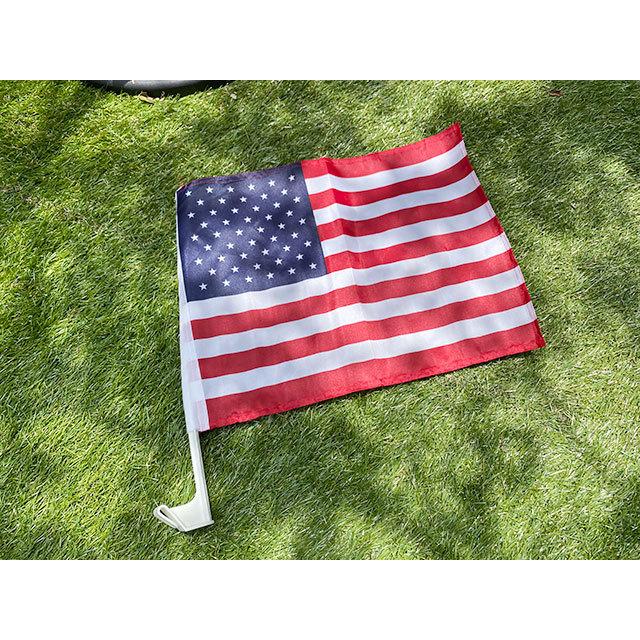 星条旗　カーフラッグ　40cm×31cm ■ アメリカン雑貨 アメリカ雑貨 |  | 06