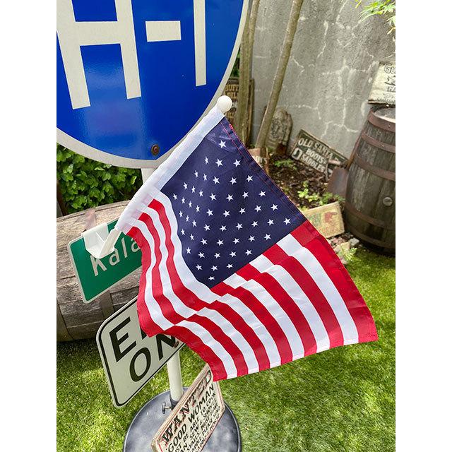 星条旗　カーフラッグ　40cm×31cm ■ アメリカン雑貨 アメリカ雑貨 |  | 07