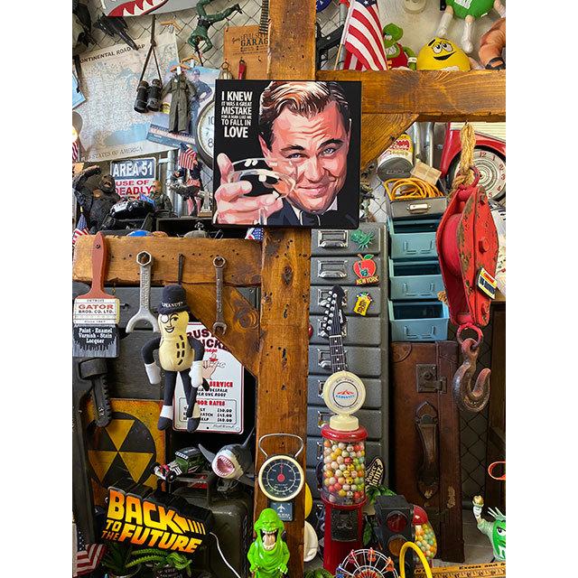 レオナルド・ディカプリオ ポップアートフレーム □ アメリカン雑貨