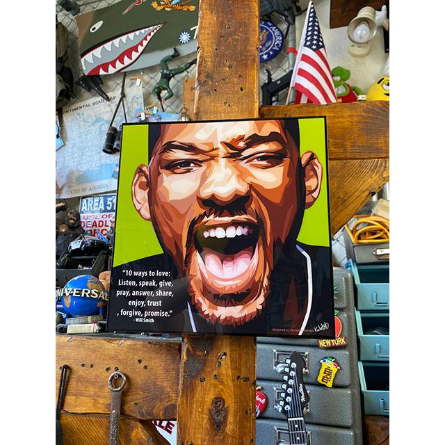 ウィル・スミス　ポップアートフレーム ■ アメリカン雑貨 アメリカ雑貨 |  | 06